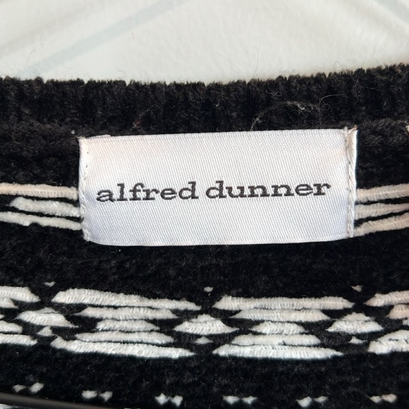 Vintage Alfred Dunner Zip Front Chenille Cardigan - Picture 3 of 7